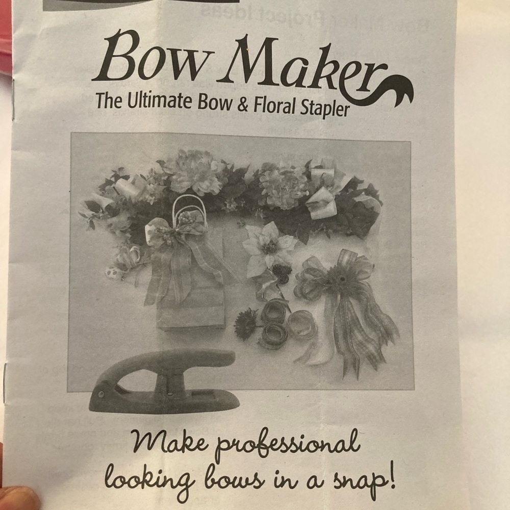 Floral And Bow Maker Vintage - Picture 3 of 3